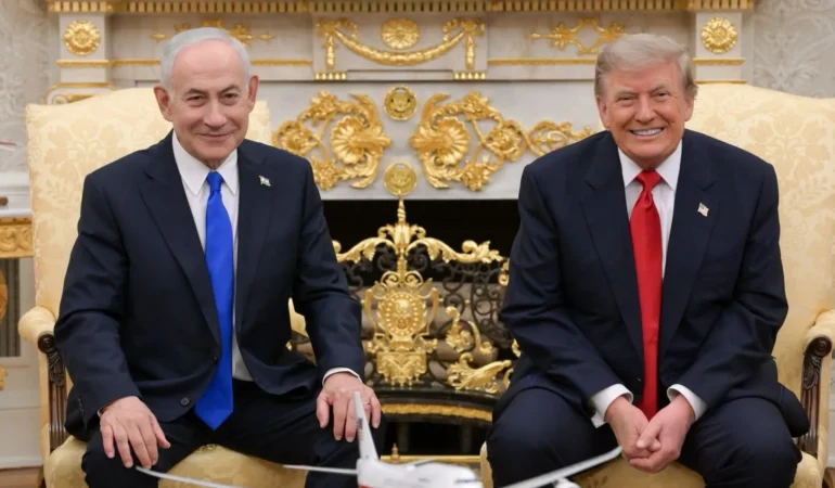 trump netenyahu