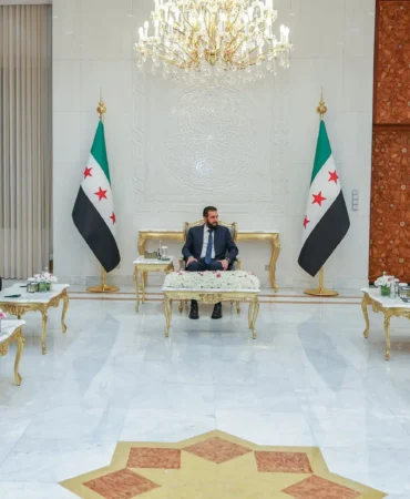 ahmed şara ve kürt heyeti