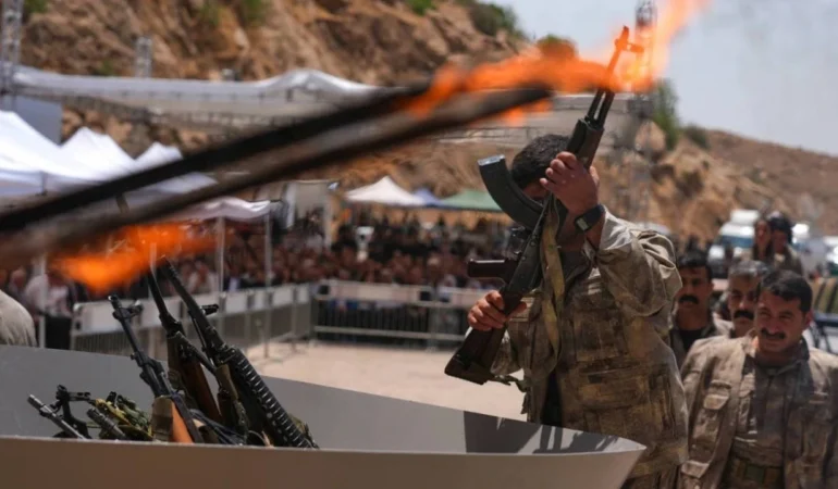 pkk silah yakma3
