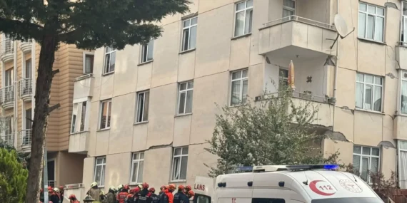 Maltepe’de çöken binada bir kişi hayatını kaybetti