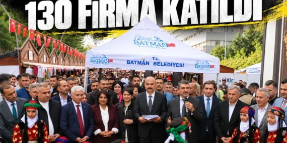 Batman’da 3. Tekstil Fuarı açıldı: 130 firma katıldı
