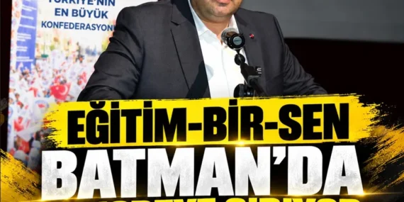 Eğitim-Bir-Sen Batman’da kongreye gidiyor: Şehmuz Önlü tek aday