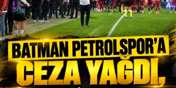 Batman Petrolspor’a ceza yağdı, Bursa’daki saha olayları ve küfürlere ödül gibi ceza