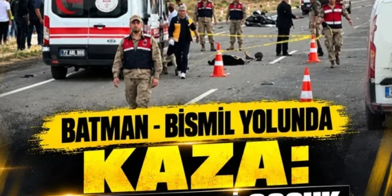 Batman – Bismil yolunda kaza: 14 yaşındaki çocuk hayatını kaybetti