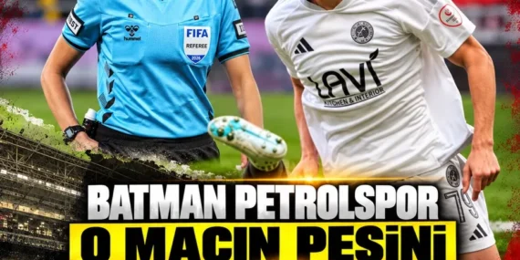 Batman Petrolspor o maçın peşini bırakmıyor: TFF’ye resmi başvuru