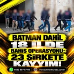 Daltonlar’a operasyon: Batman’da da gözaltılar thumbnail