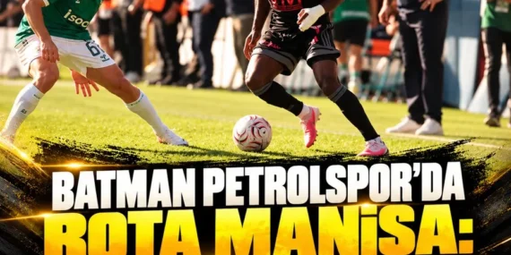 Batman Petrolspor’da rota Manisa: Hakemler açıklandı