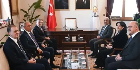 DEM Parti İmralı Heyeti AK Parti heyetiyle görüştü