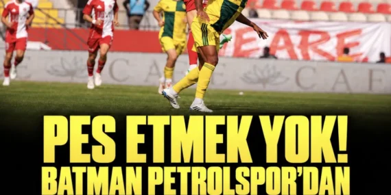 Pes etmek yok! Batman Petrolspor müthiş geri dönüş
