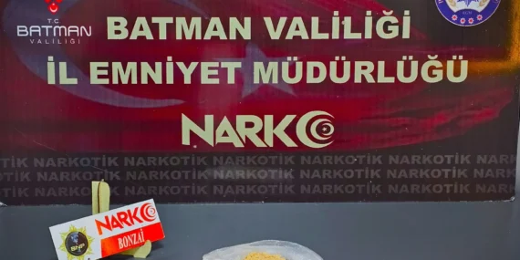 Batman’da uyuşturucu operasyonları: 2 kişi tutuklandı